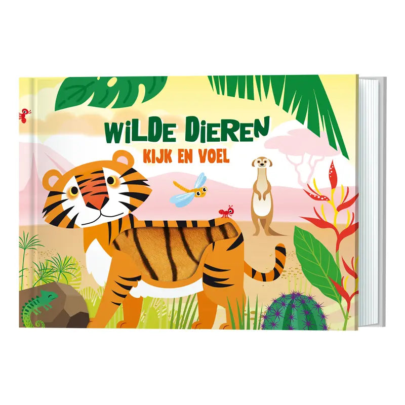 Kijk en voel Wilde dieren Lantaarn Publishers